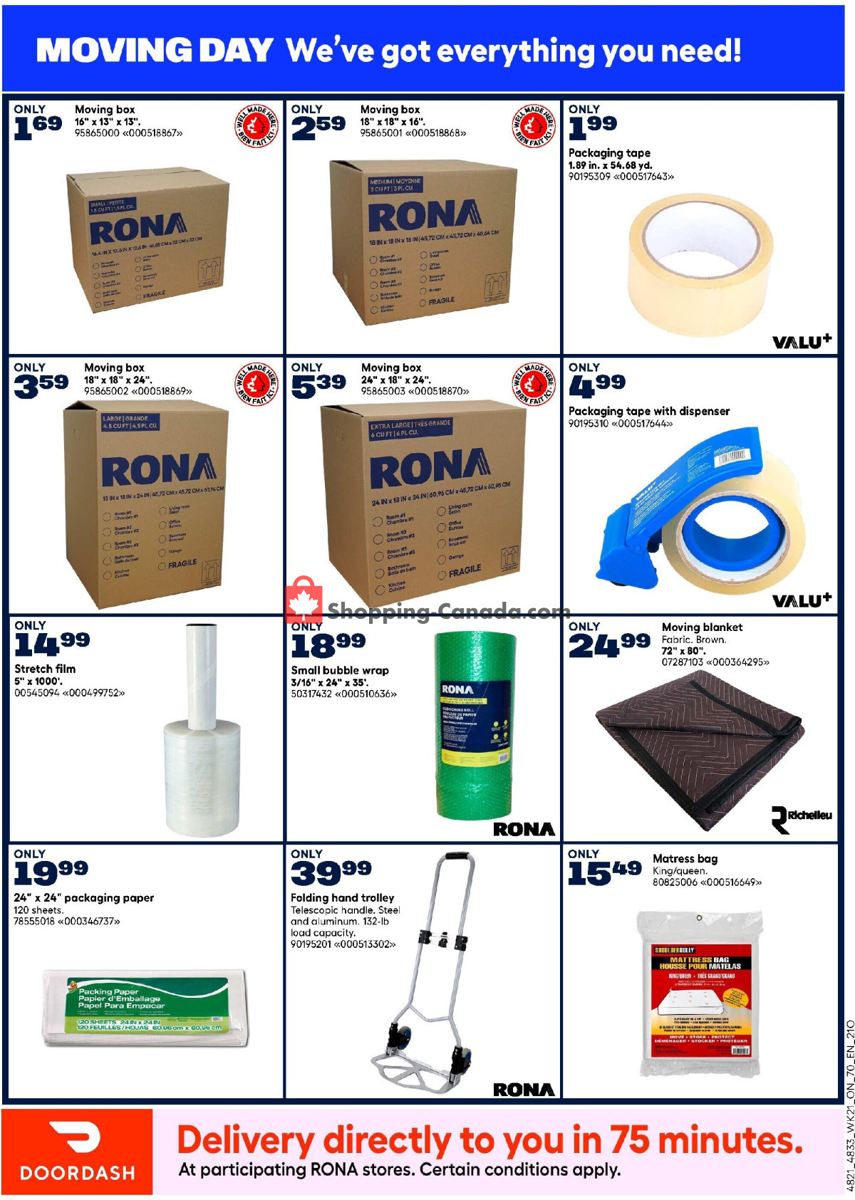 Rona flyer from Thursday June 18, 2026 to Wednesday June 24, 2026 - page 9