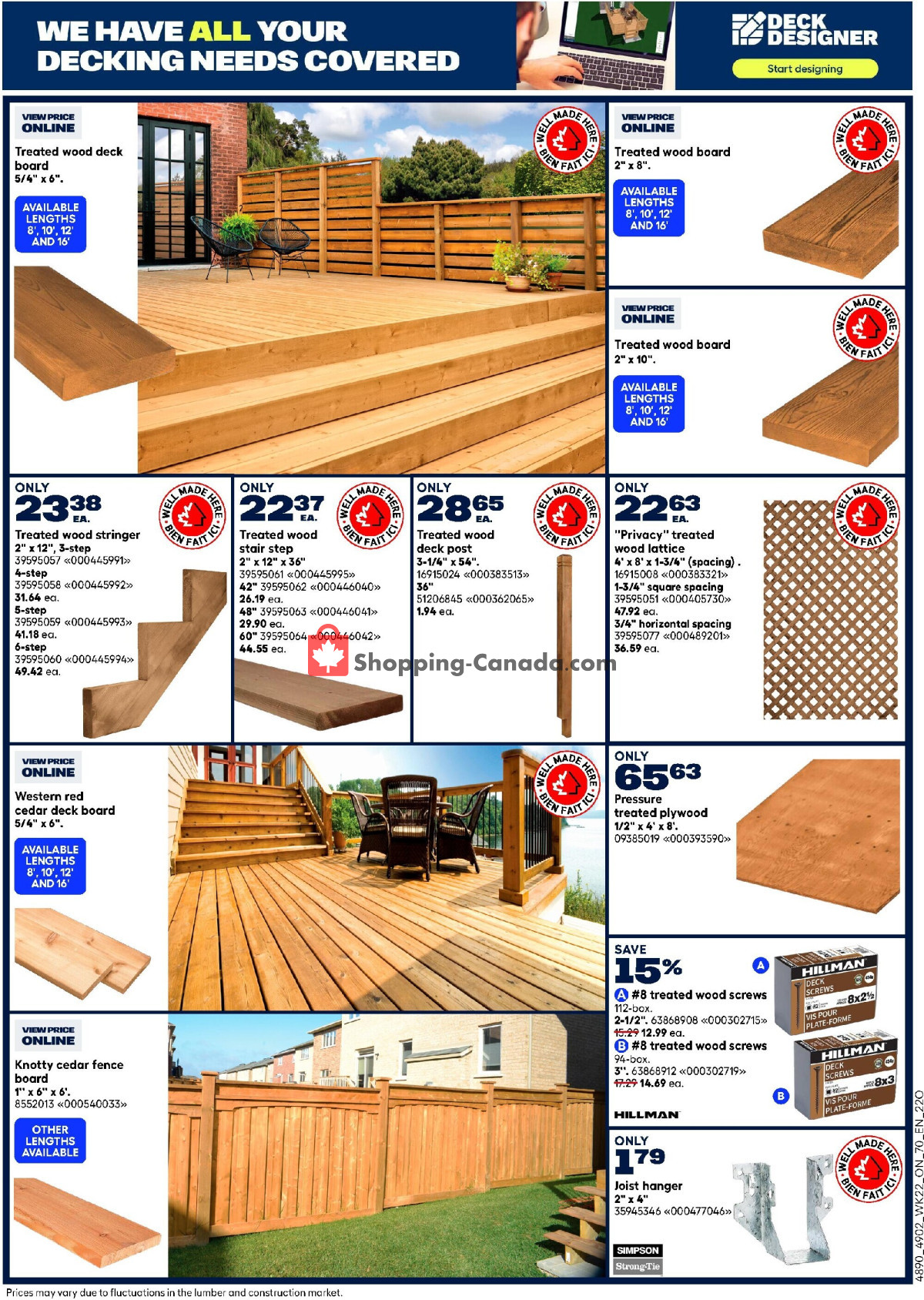 Rona flyer from Thursday June 25, 2026 to Wednesday July 1, 2026 - page 11