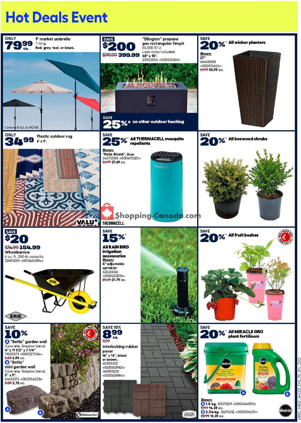 Rona flyer from Thursday June 25, 2026 to Wednesday July 1, 2026 - page 14