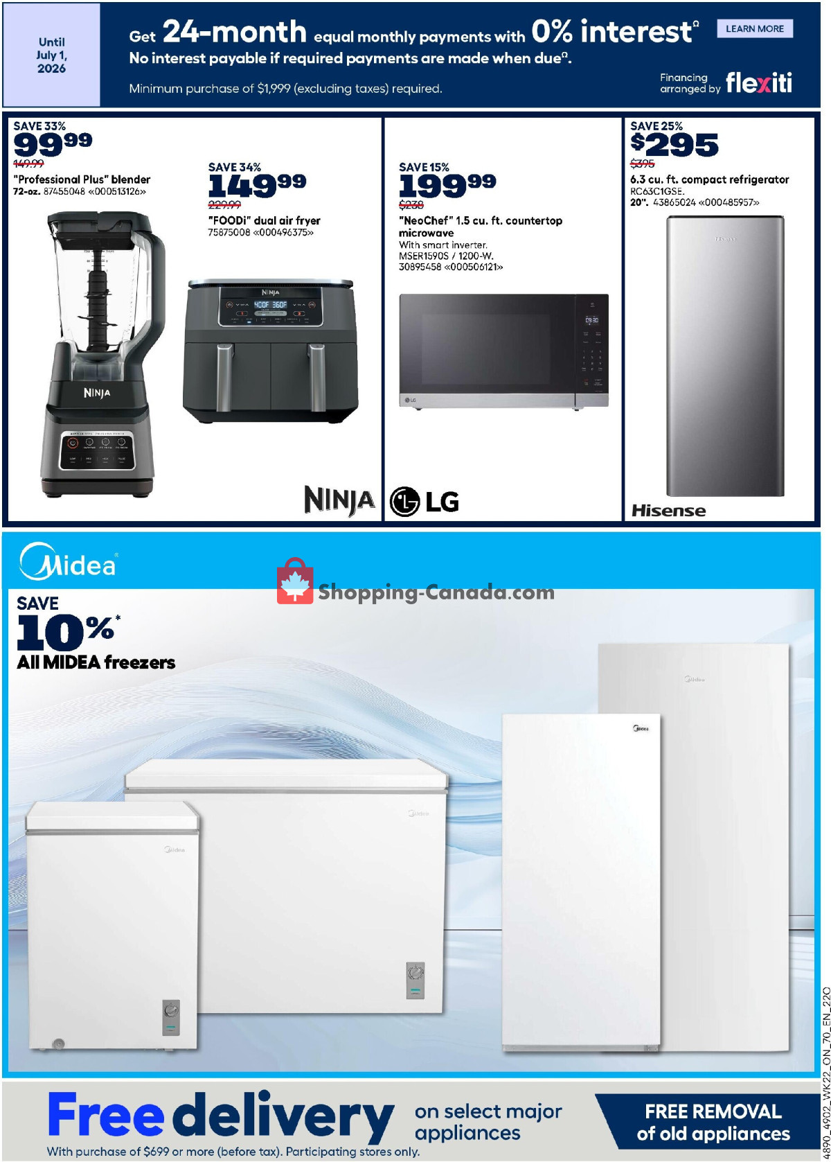 Rona flyer from Thursday June 25, 2026 to Wednesday July 1, 2026 - page 22
