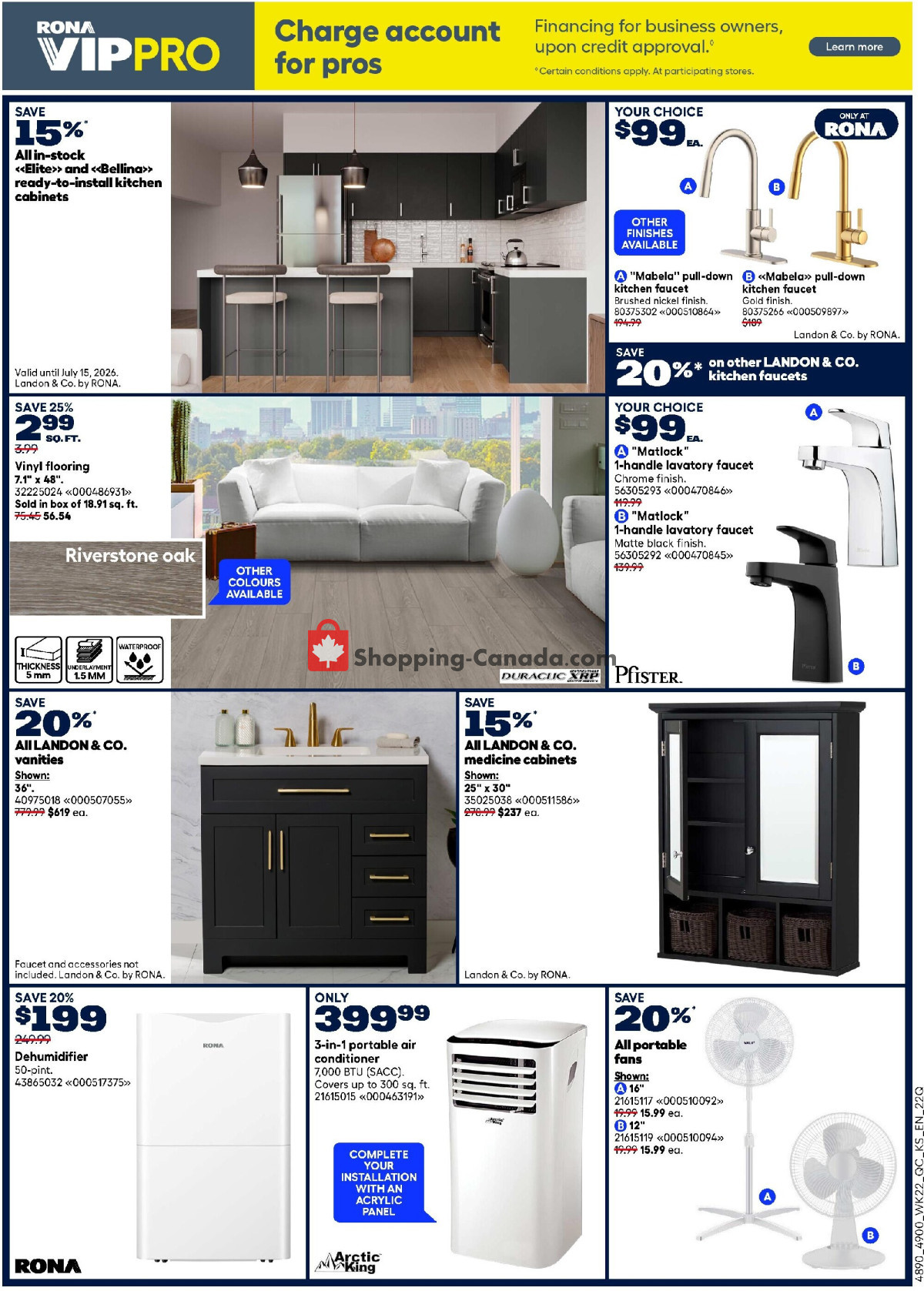 Rona flyer from Thursday June 25, 2026 to Wednesday July 1, 2026 - page 5