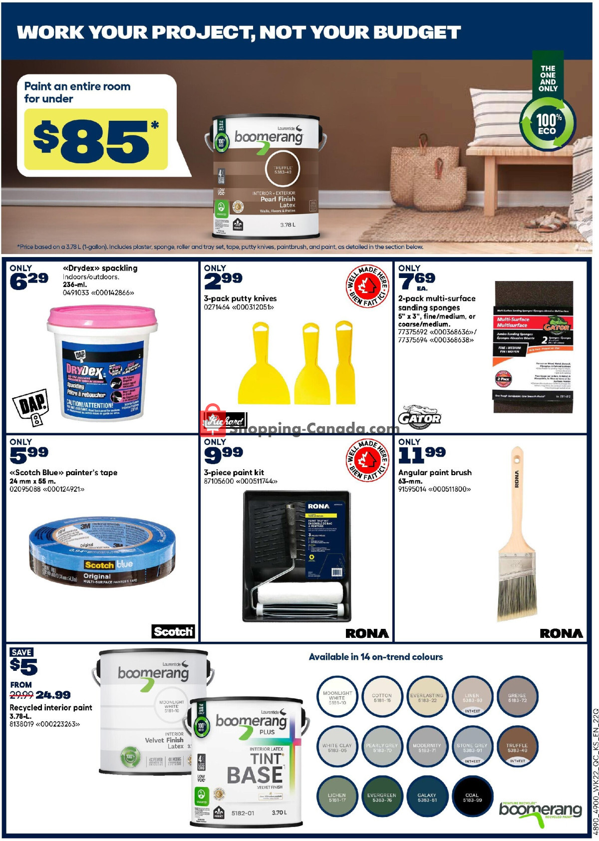 Rona flyer from Thursday June 25, 2026 to Wednesday July 1, 2026 - page 7