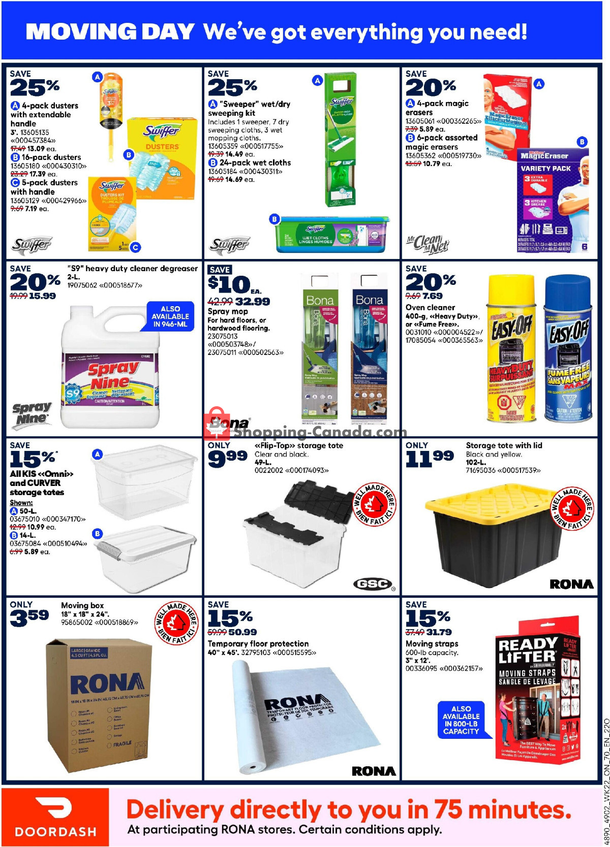 Rona flyer from Thursday June 25, 2026 to Wednesday July 1, 2026 - page 8