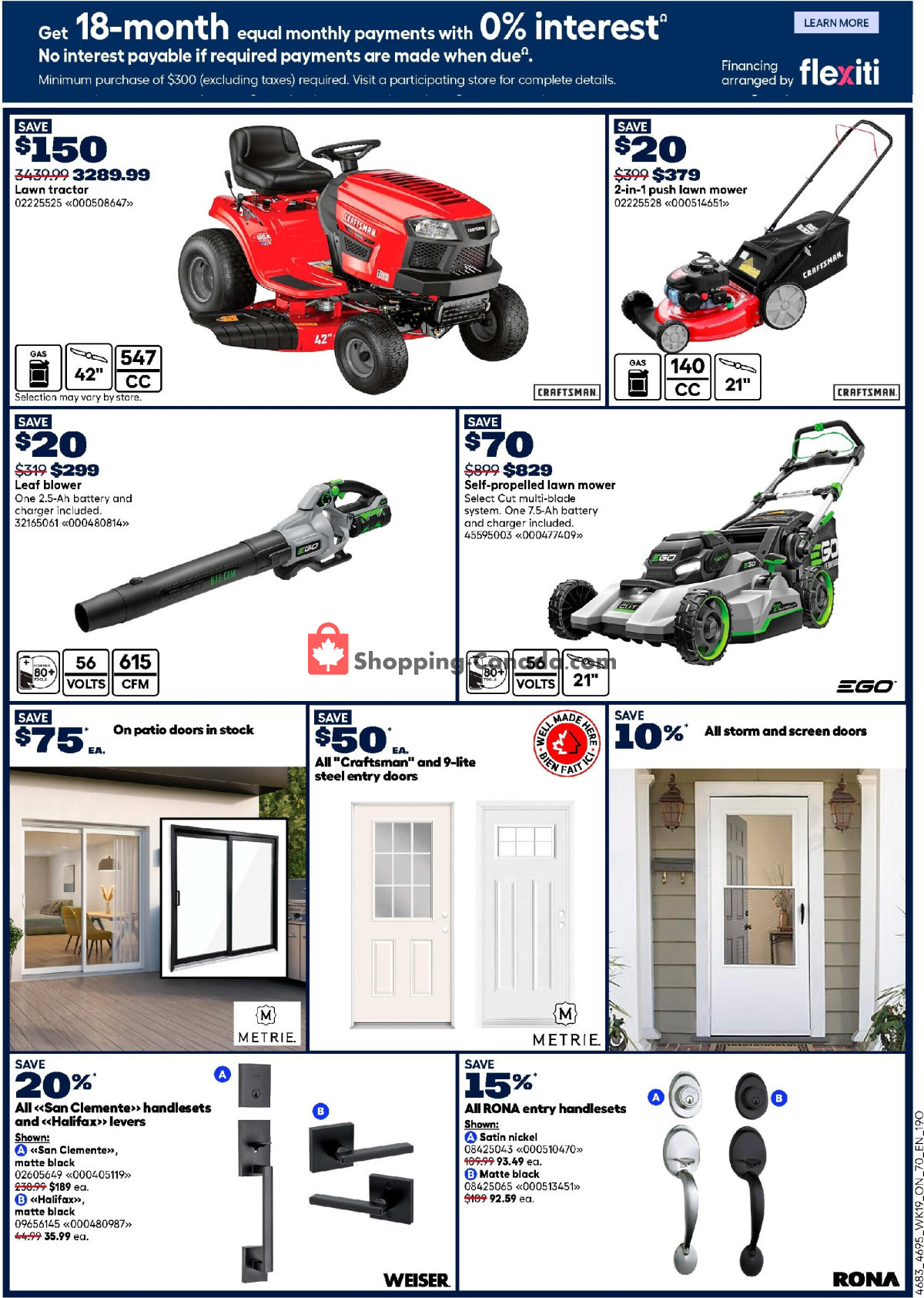 Rona flyer from Thursday June 4, 2026 to Wednesday June 10, 2026 - page 11