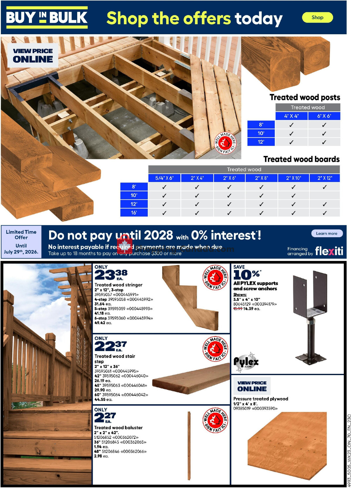 Rona flyer from Thursday July 2, 2026 to Wednesday July 8, 2026 - page 12