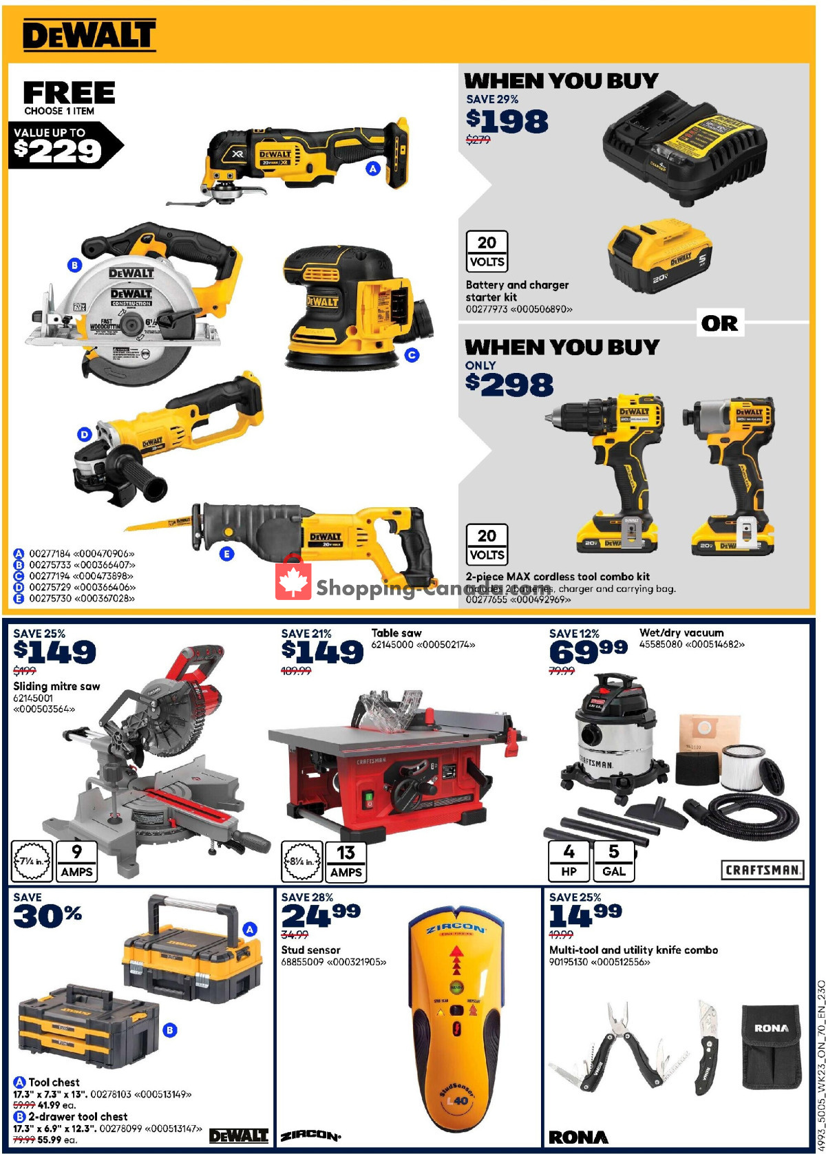 Rona flyer from Thursday July 2, 2026 to Wednesday July 8, 2026 - page 17