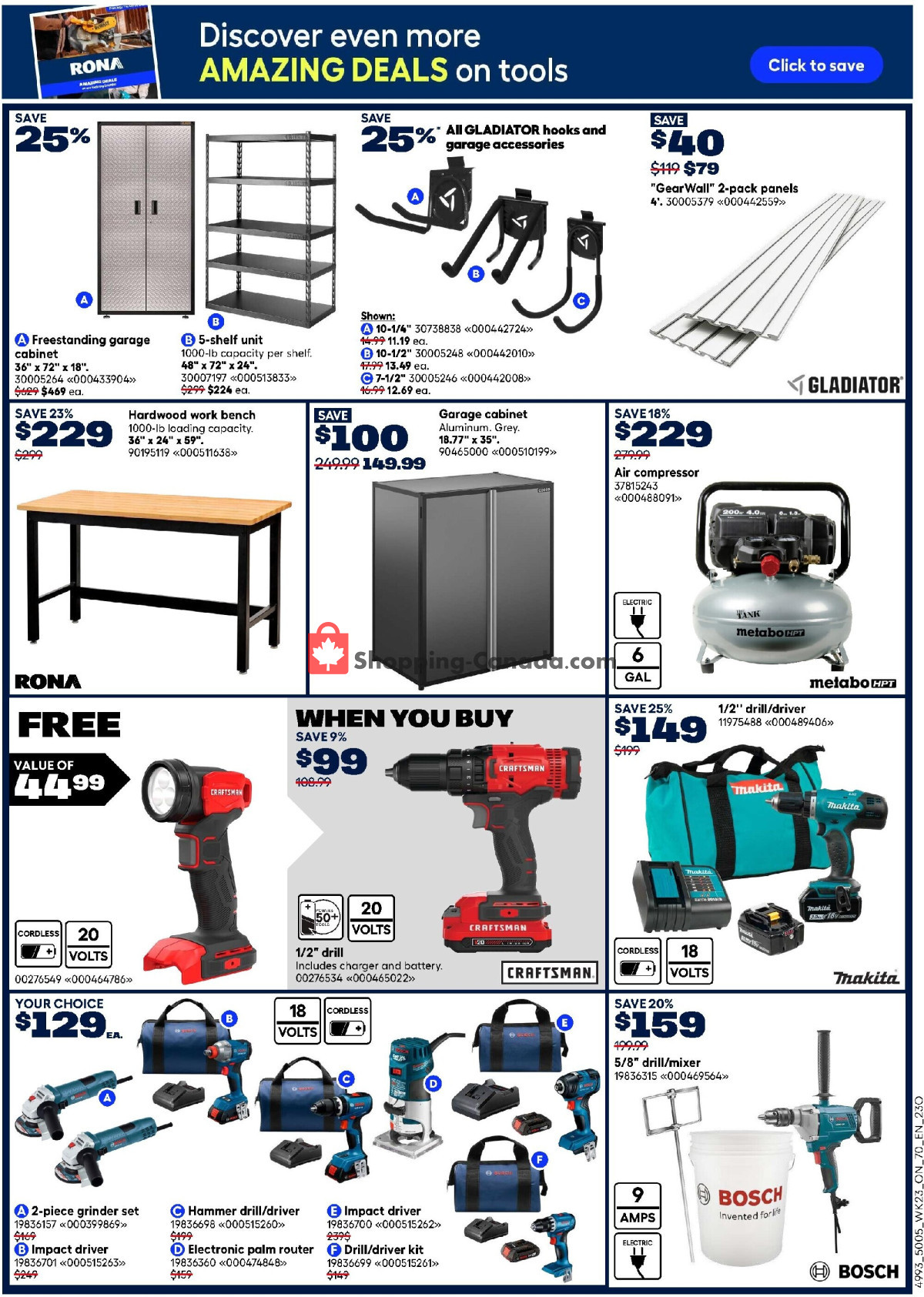 Rona flyer from Thursday July 2, 2026 to Wednesday July 8, 2026 - page 18