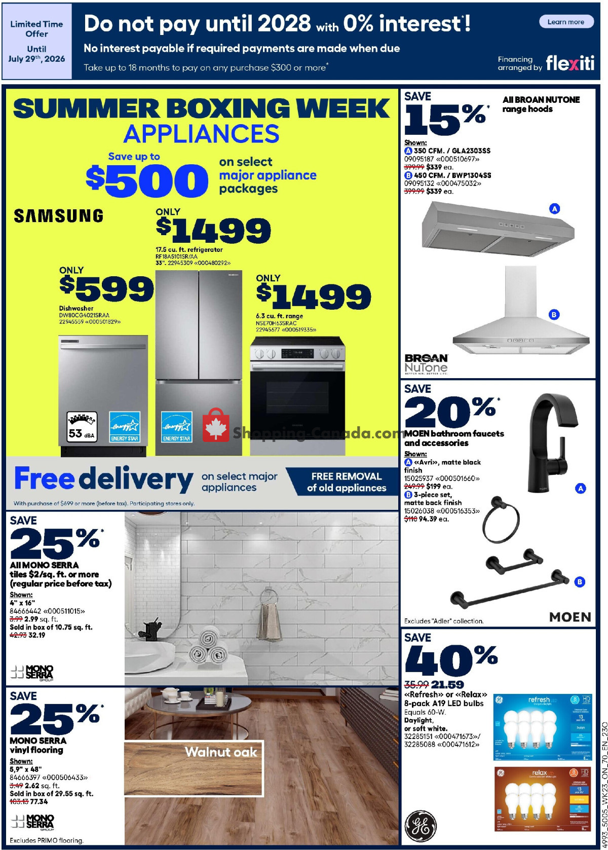 Rona flyer from Thursday July 2, 2026 to Wednesday July 8, 2026 - page 3