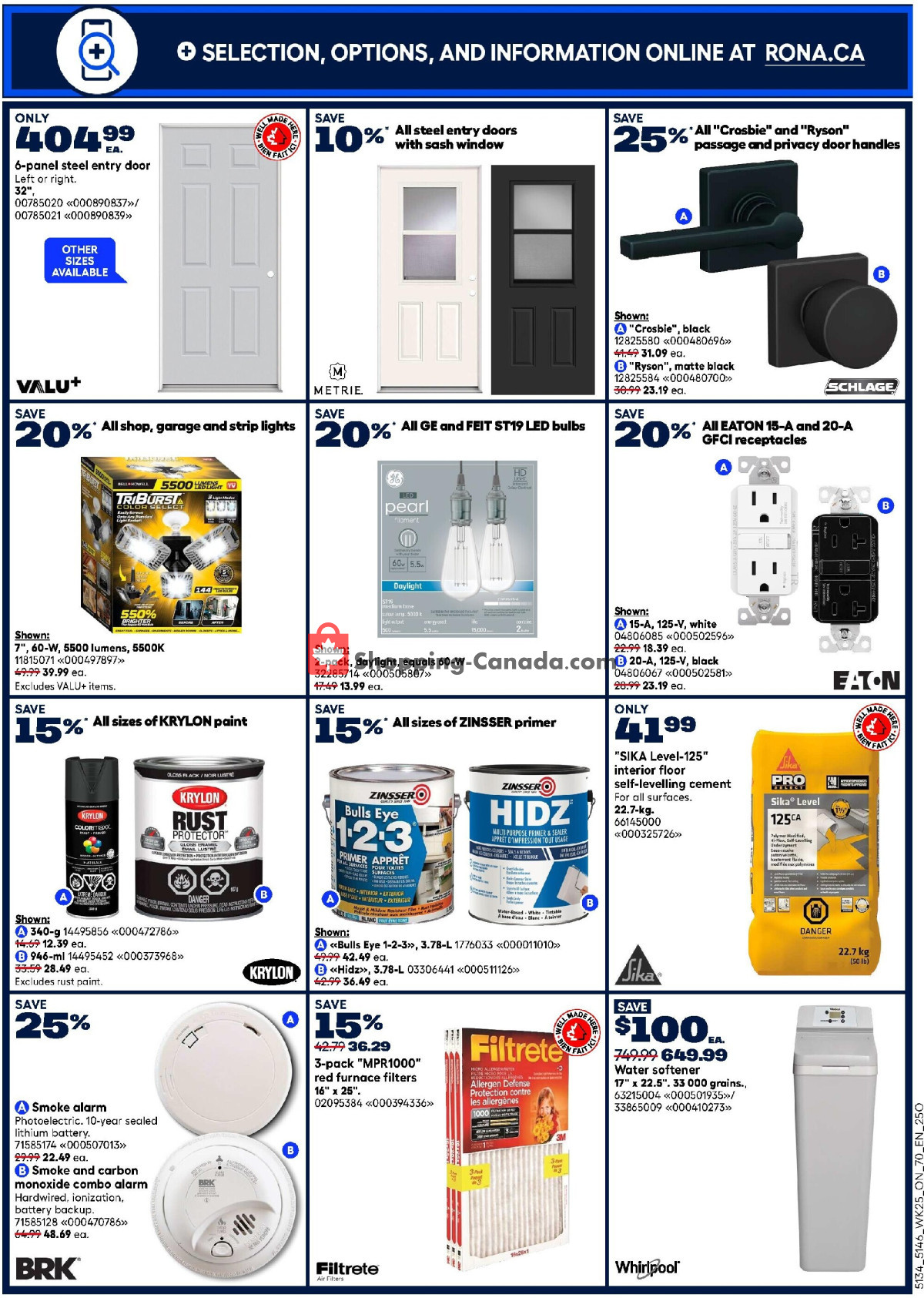 Rona flyer from Thursday July 16, 2026 to Wednesday July 29, 2026 - page 10