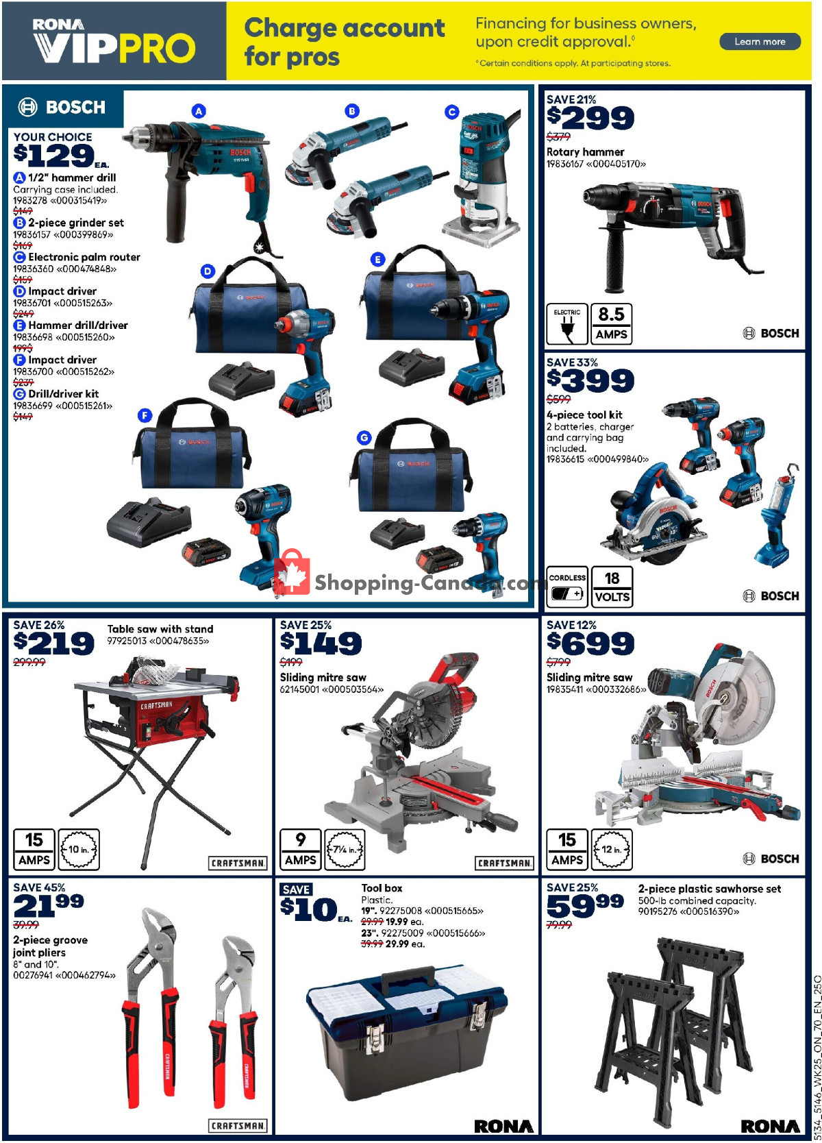 Rona flyer from Thursday July 16, 2026 to Wednesday July 29, 2026 - page 17
