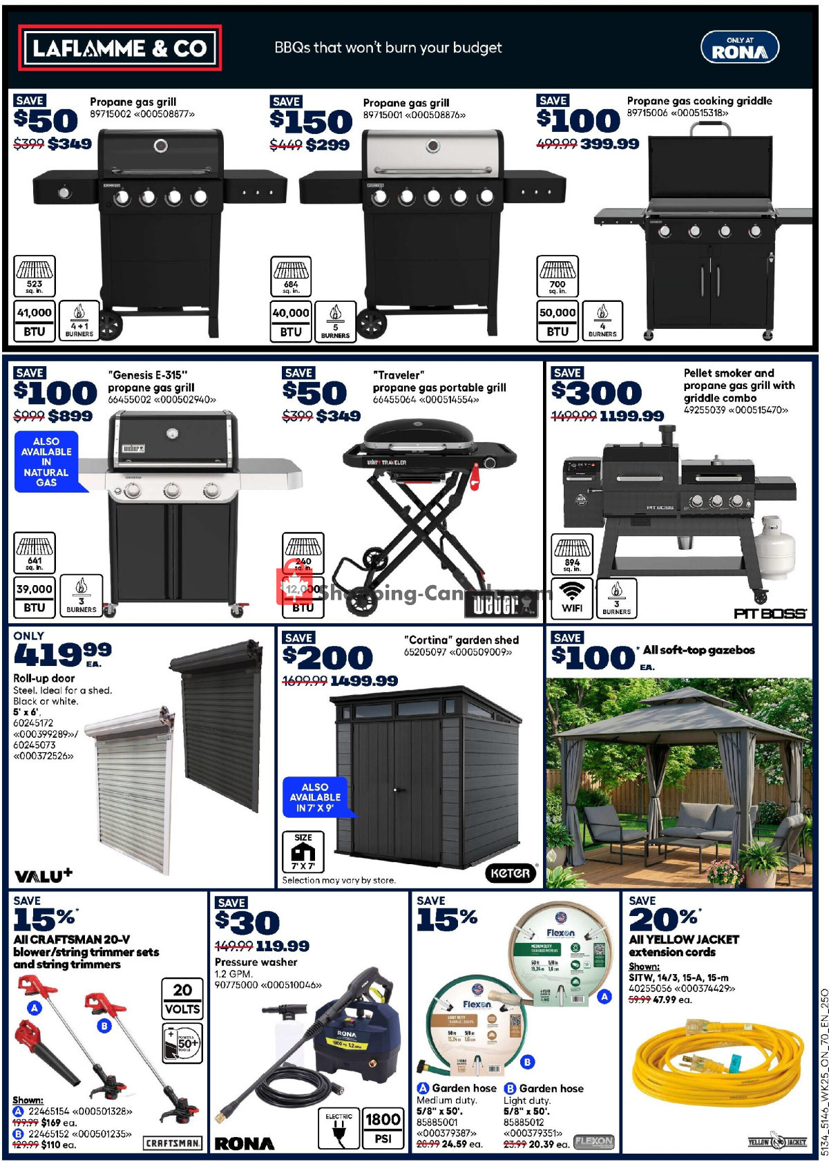 Rona flyer from Thursday July 16, 2026 to Wednesday July 29, 2026 - page 7