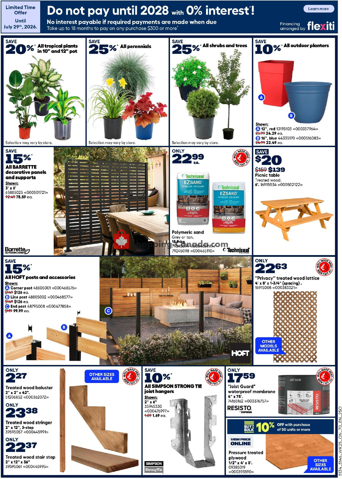 Rona flyer from Thursday July 16, 2026 to Wednesday July 29, 2026 - page 8