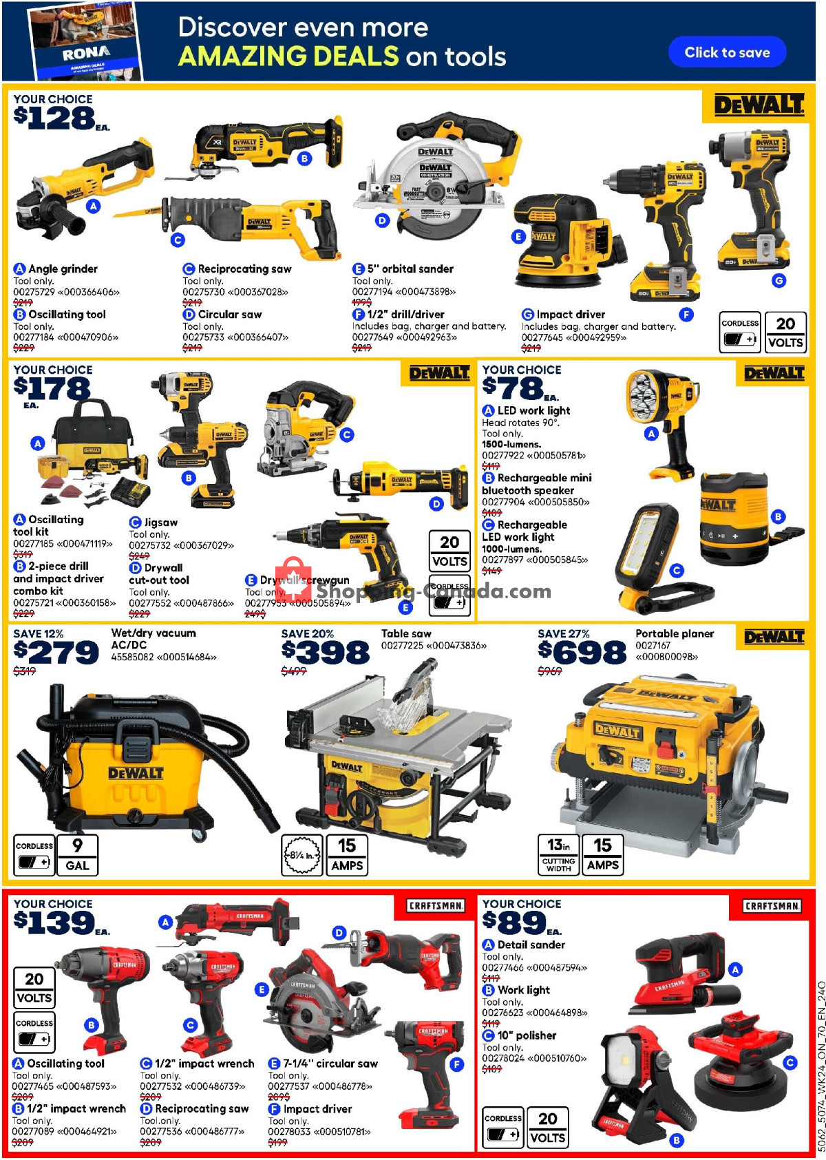 Rona flyer from Thursday July 9, 2026 to Wednesday July 15, 2026 - page 10
