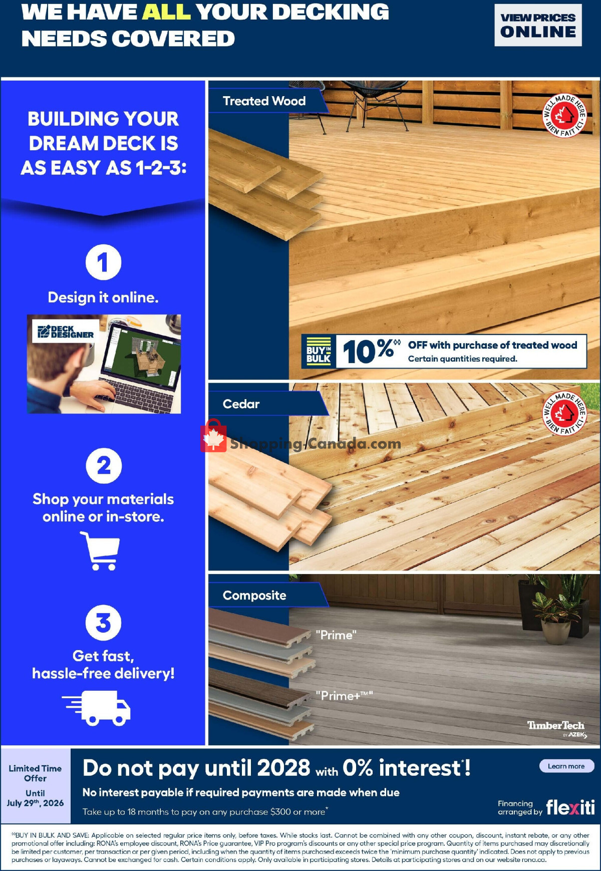 Rona flyer from Thursday July 9, 2026 to Wednesday July 15, 2026 - page 6