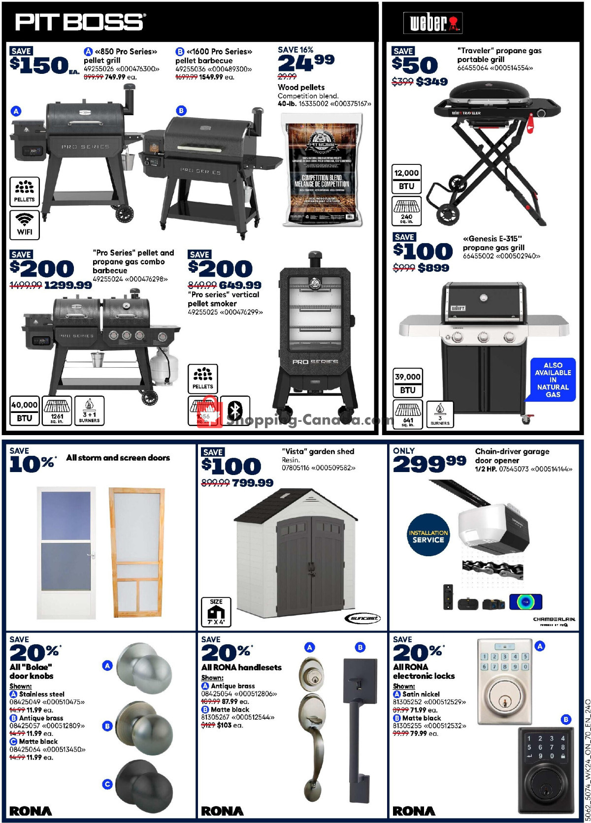 Rona flyer from Thursday July 9, 2026 to Wednesday July 15, 2026 - page 9