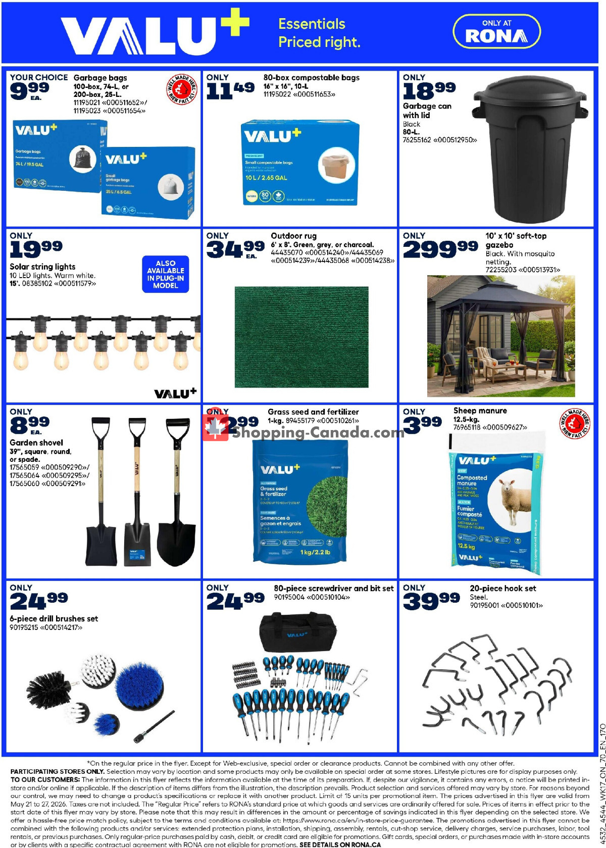 Rona flyer from Thursday May 21, 2026 to Wednesday May 27, 2026 - page 6