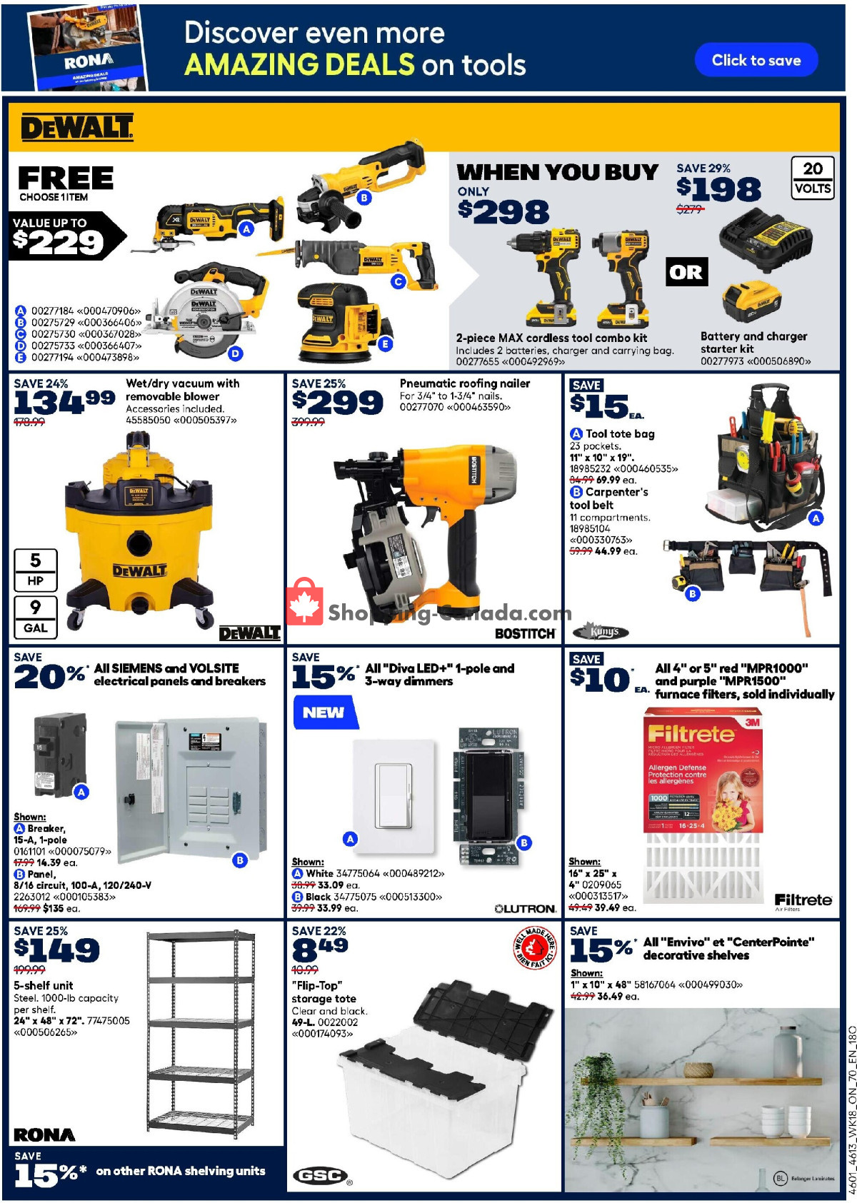 Rona flyer from Thursday May 28, 2026 to Wednesday June 3, 2026 - page 14