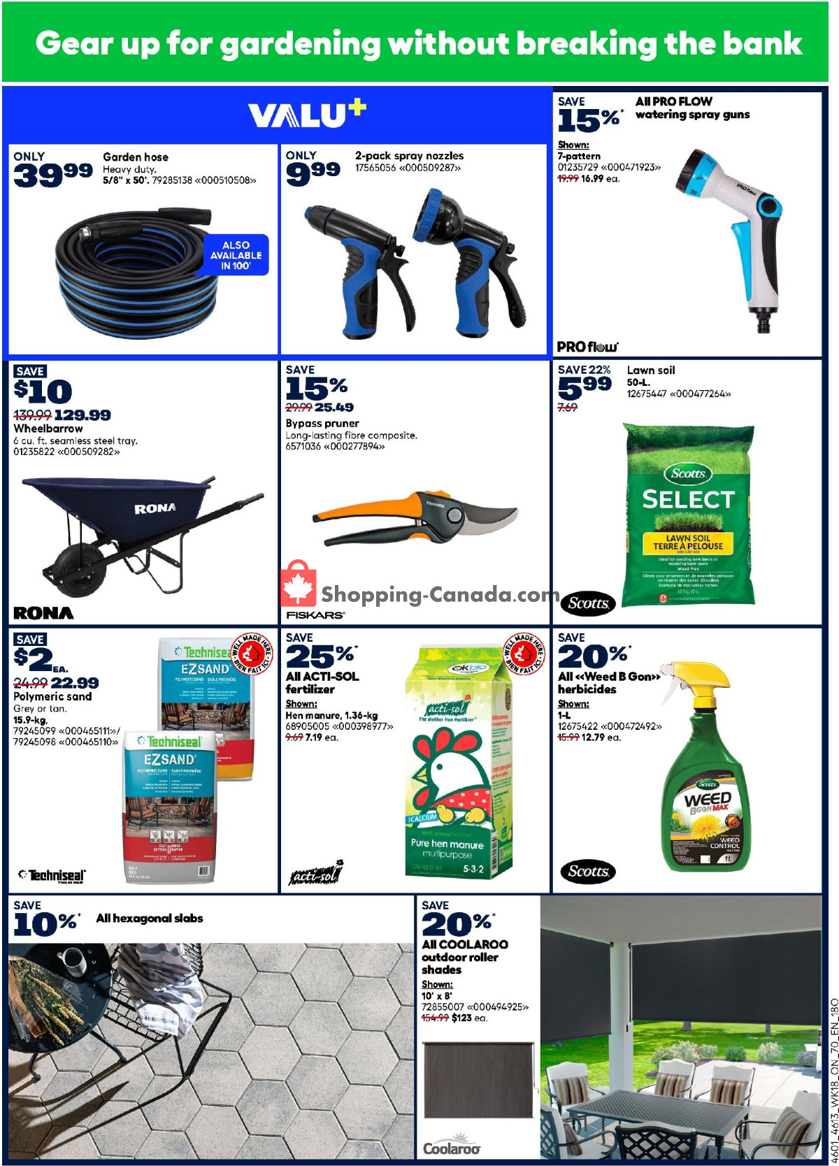 Rona flyer from Thursday May 28, 2026 to Wednesday June 3, 2026 - page 9
