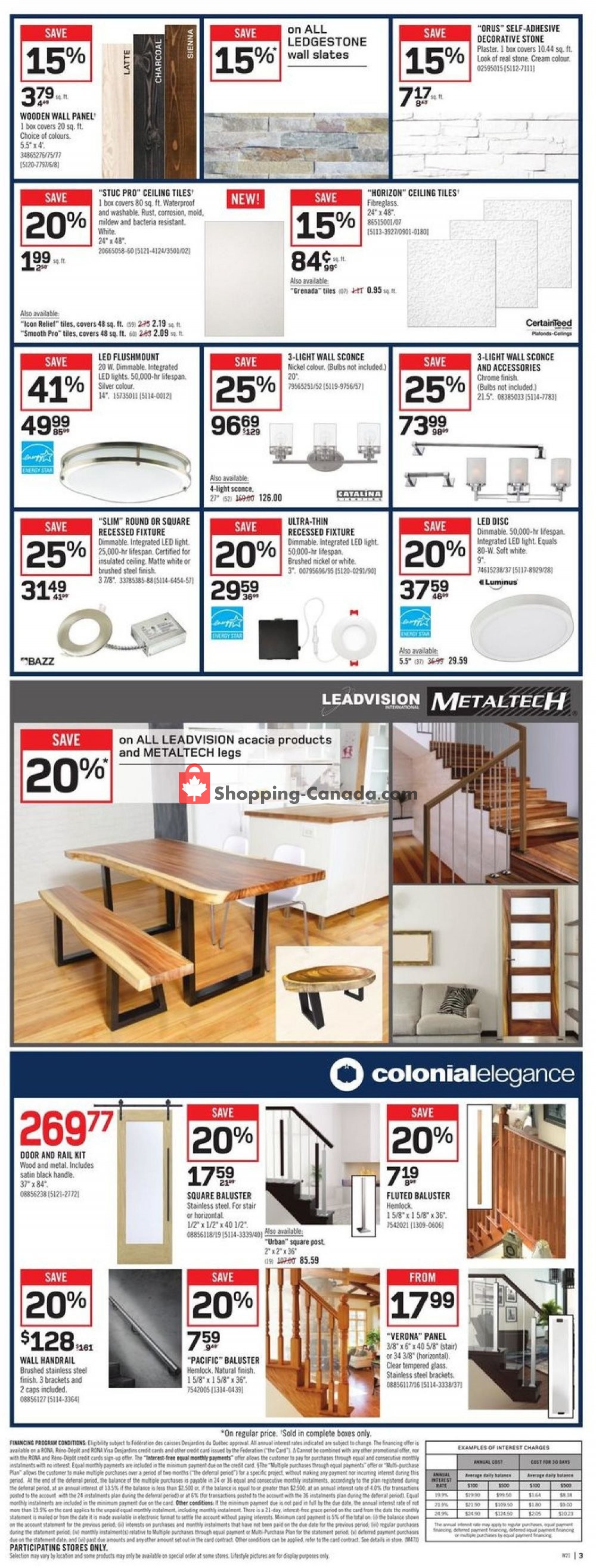 Rona flyer from Thursday October 11, 2018 to Wednesday October 17, 2018 - page 5