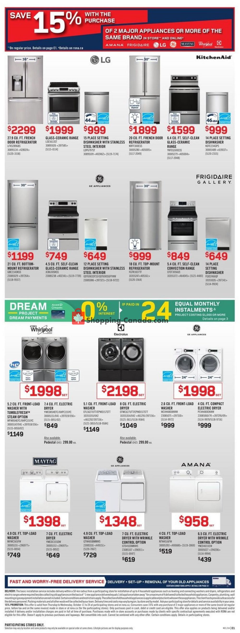 Rona flyer from Thursday October 11, 2018 to Wednesday October 17, 2018 - page 8