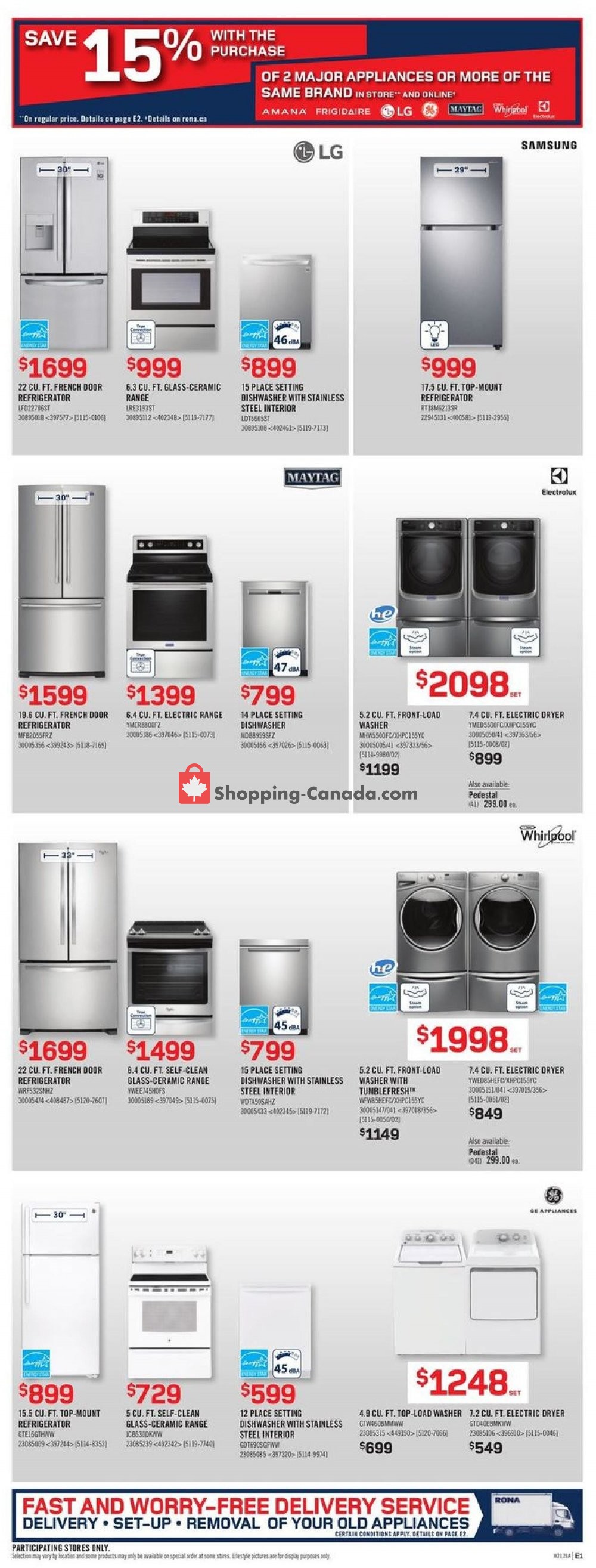 Rona flyer from Thursday October 18, 2018 to Wednesday October 24, 2018 - page 6