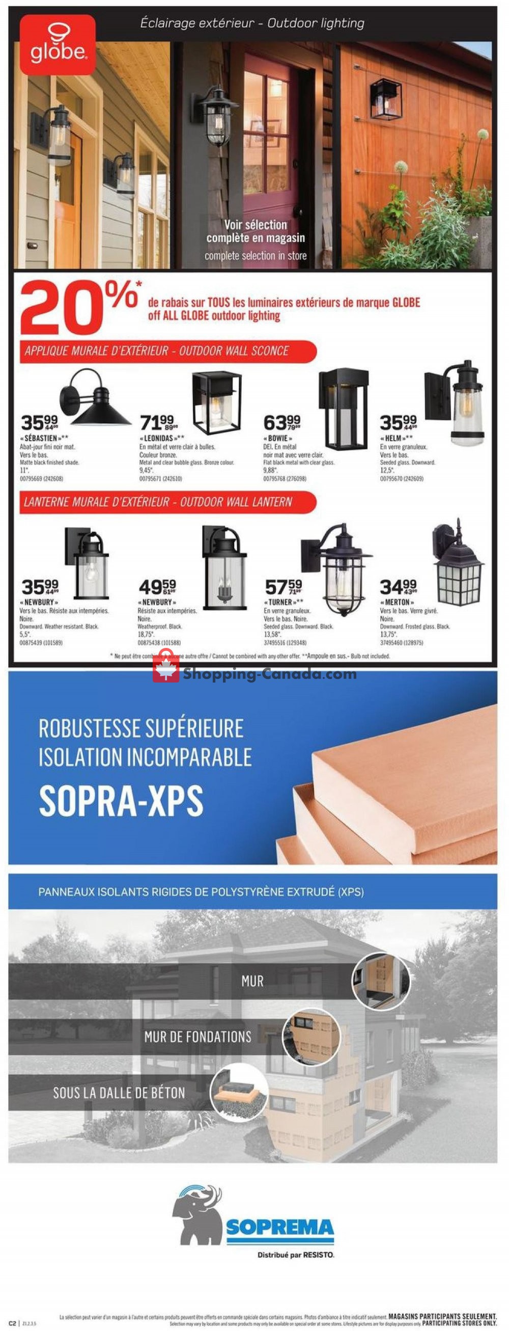 Rona flyer from Thursday September 12, 2019 to Wednesday September 18, 2019 - page 4