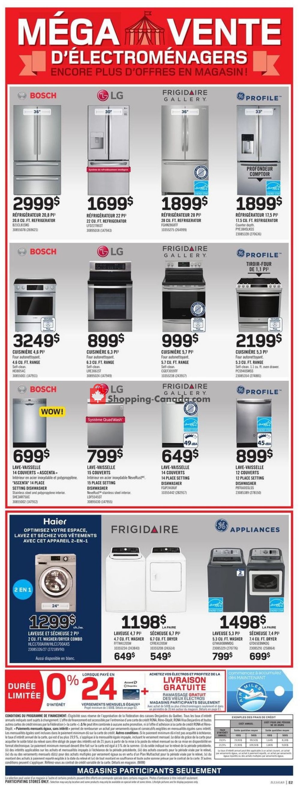 Rona flyer from Thursday September 12, 2019 to Wednesday September 18, 2019 - page 7