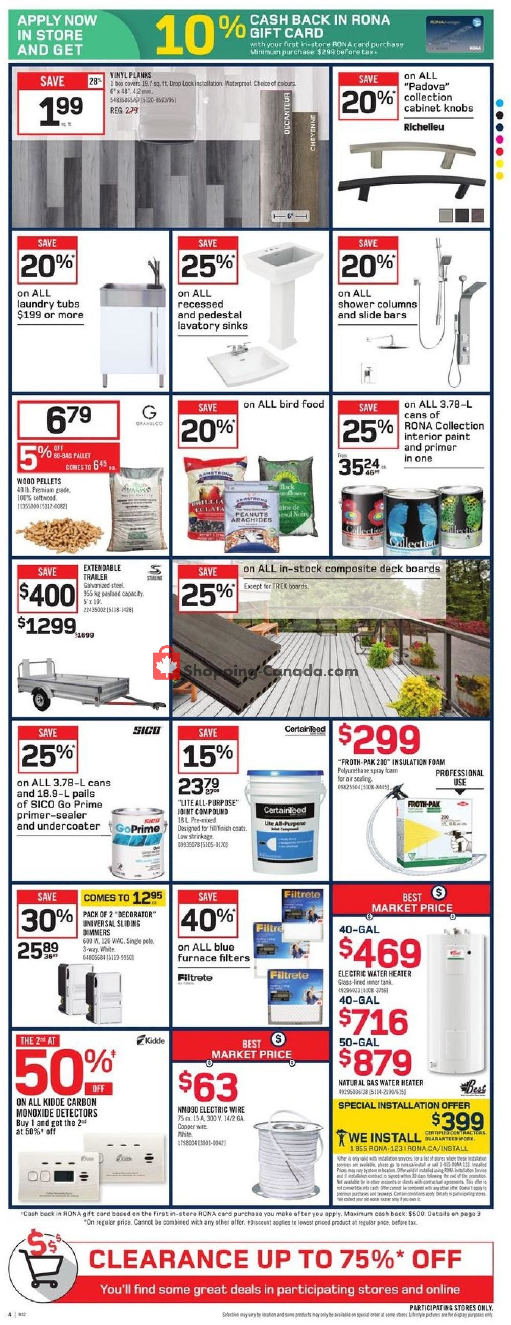 Rona flyer from Thursday October 18, 2018 to Wednesday October 24, 2018 - page 6