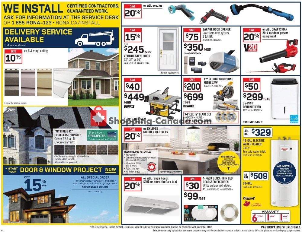 Rona flyer from Thursday August 6, 2020 to Wednesday August 12, 2020 - page 6