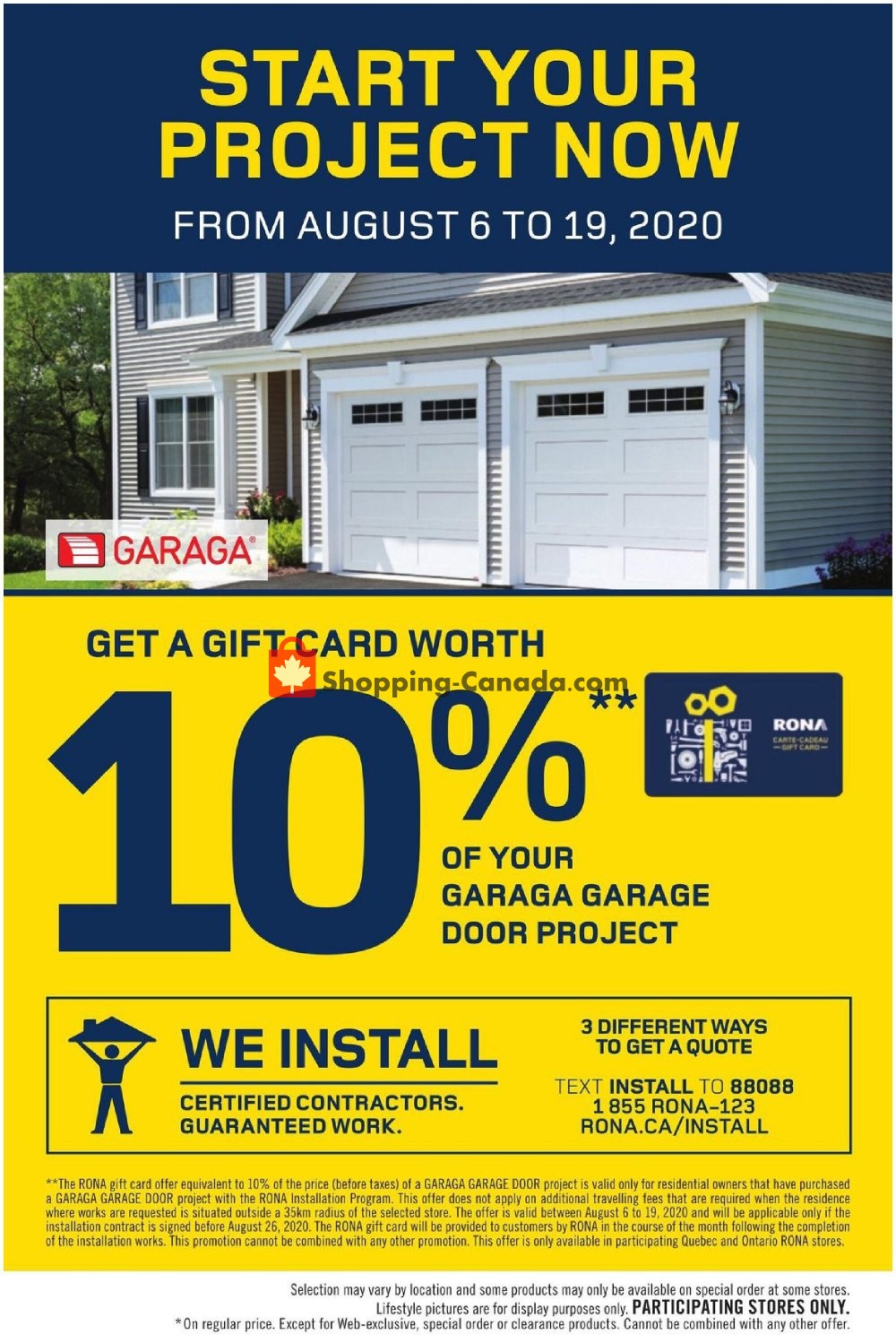 Rona flyer from Thursday August 6, 2020 to Wednesday August 12, 2020 - page 9