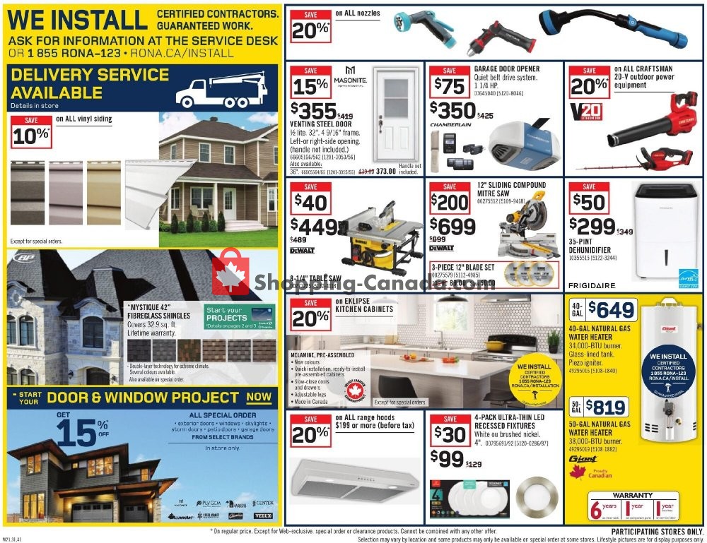 Rona flyer from Thursday August 6, 2020 to Wednesday August 12, 2020 - page 7