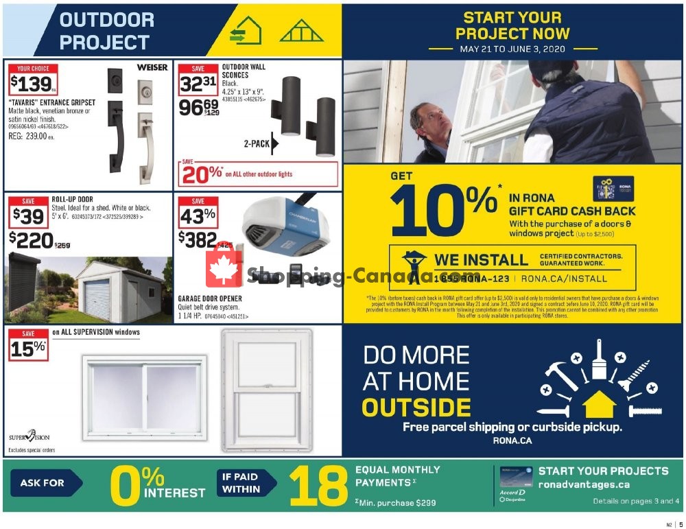 Rona flyer from Thursday May 28, 2020 to Wednesday June 3, 2020 - page 5