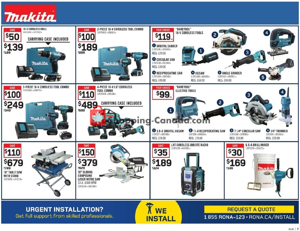 Rona flyer from Thursday May 28, 2020 to Wednesday June 3, 2020 - page 7