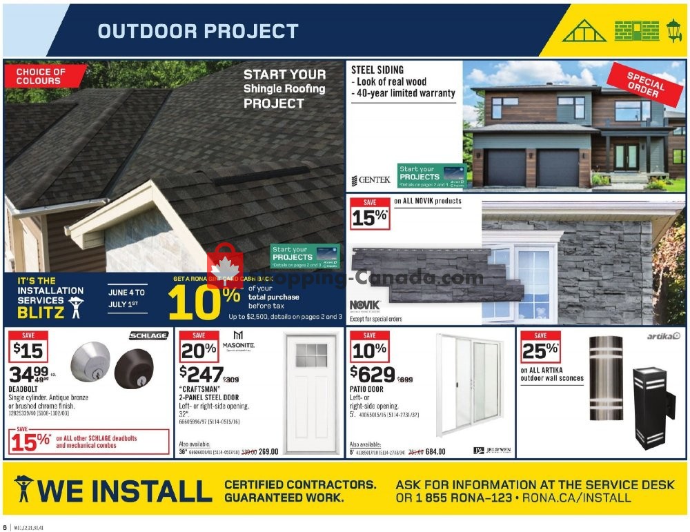 Rona flyer from Thursday June 4, 2020 to Wednesday June 10, 2020 - page 10