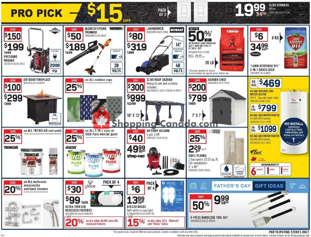 Rona flyer from Thursday June 4, 2020 to Wednesday June 10, 2020 - page 12