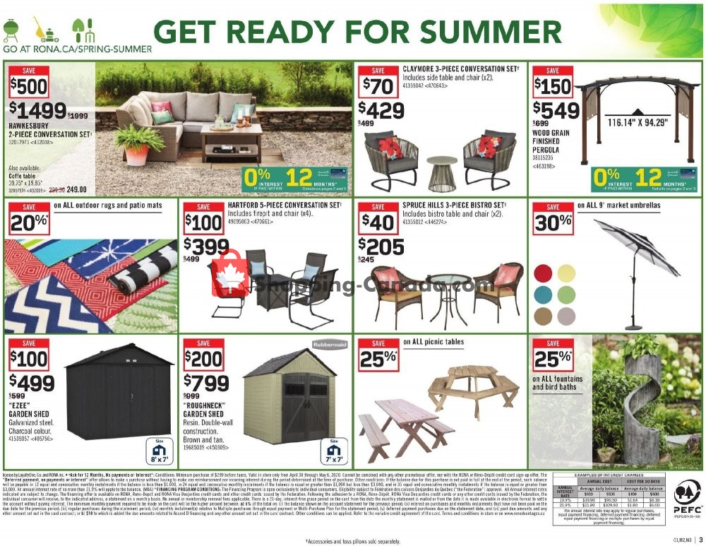 Rona flyer from Thursday April 30, 2020 to Wednesday May 6, 2020 - page 4