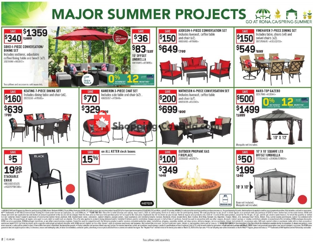 Rona flyer from Thursday April 30, 2020 to Wednesday May 6, 2020 - page 3