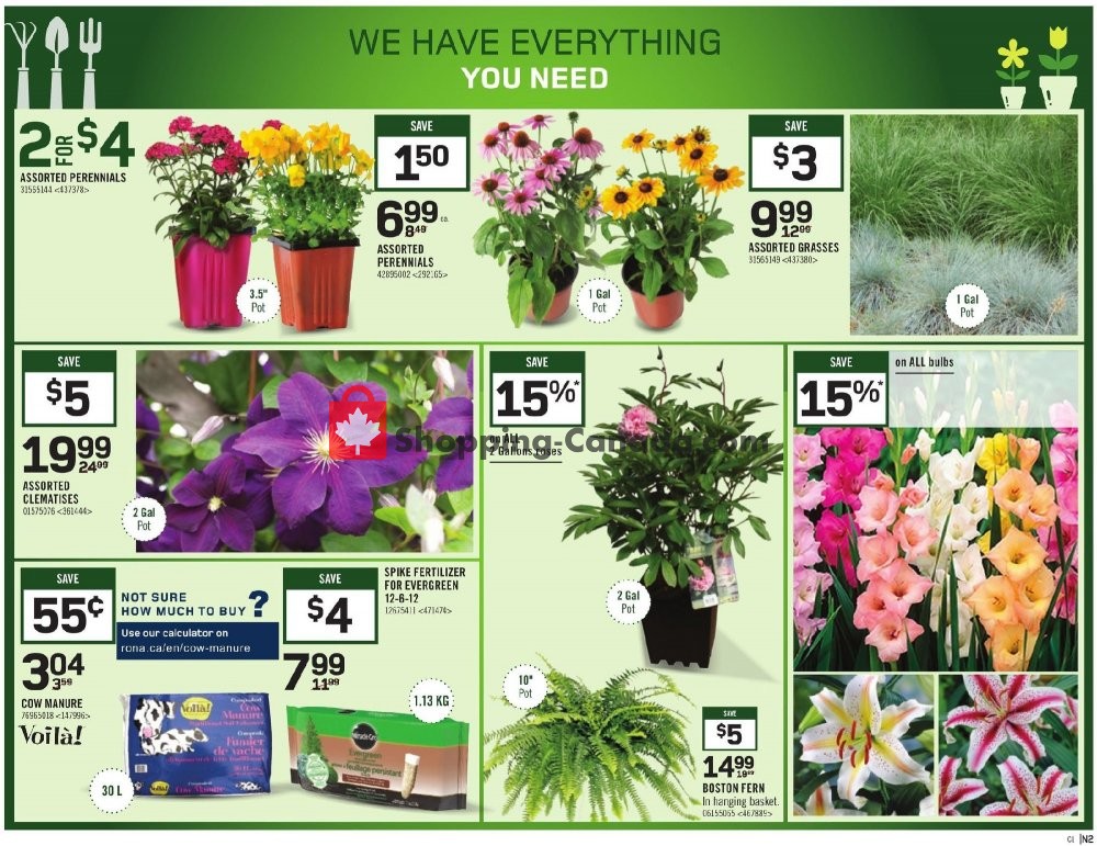 Rona flyer from Thursday April 30, 2020 to Wednesday May 6, 2020 - page 7