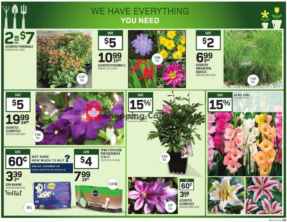 Rona flyer from Thursday April 30, 2020 to Wednesday May 6, 2020 - page 7