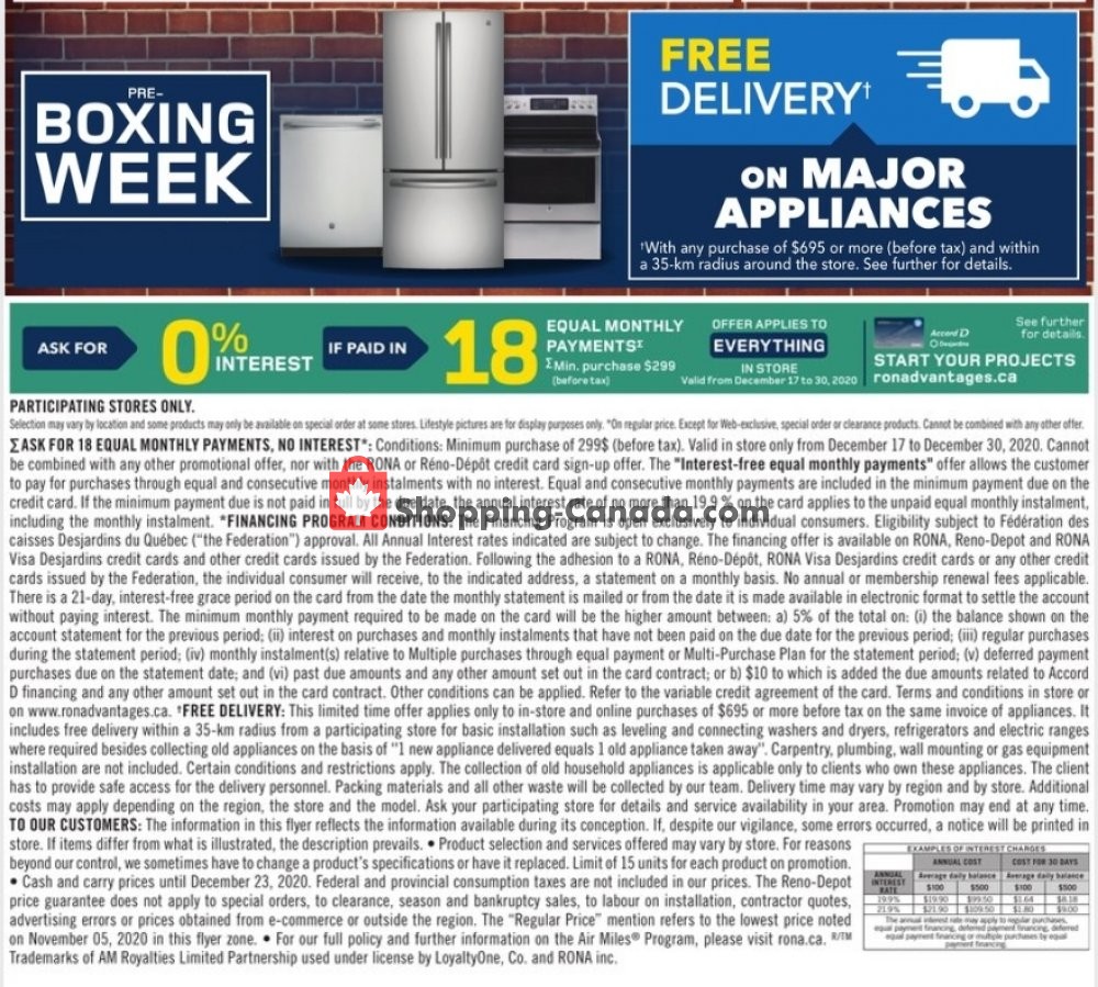 Rona flyer from Thursday December 17, 2020 to Wednesday December 23, 2020 - page 2