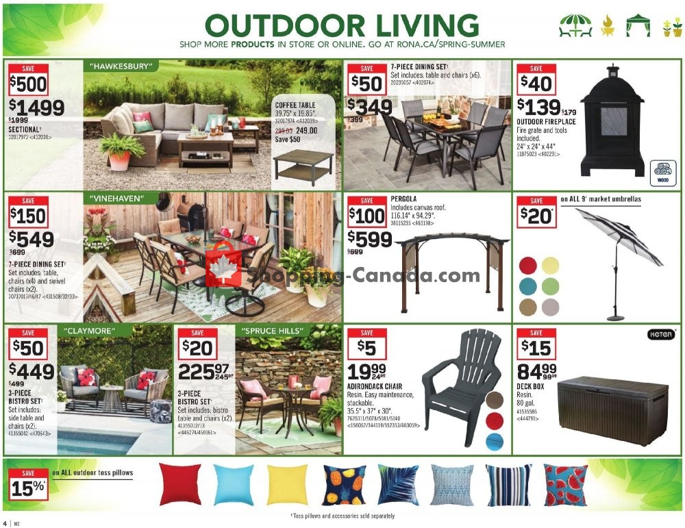 Rona Canada, flyer (Deals Of The Week Atlantic) March 19 March