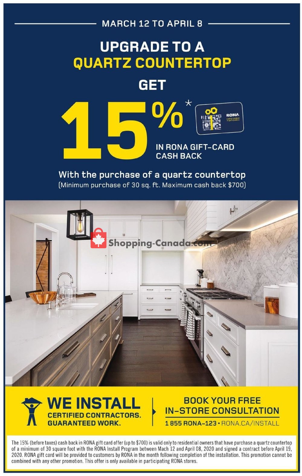 Rona Canada, flyer (Deals Of The Week ON) March 19 March 25