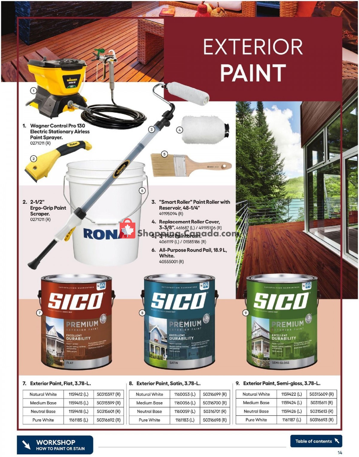 Rona Canada, flyer (Decking And Fencing 2022) March 17 July 27, 2022 Shopping Canada