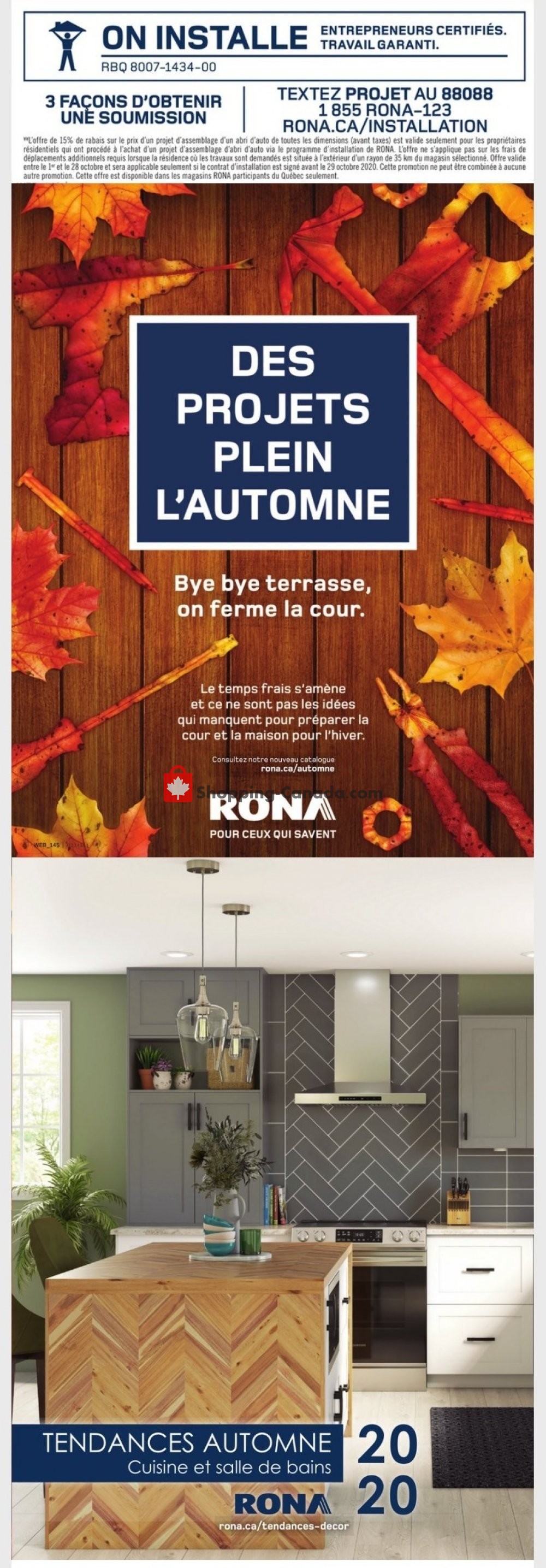 Rona flyer from Thursday October 15, 2020 to Wednesday October 21, 2020 - page 8