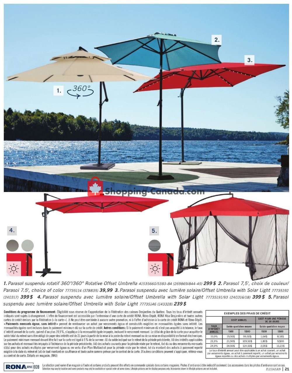 Rona flyer from Thursday February 28, 2019 to Wednesday May 29, 2019 - page 21