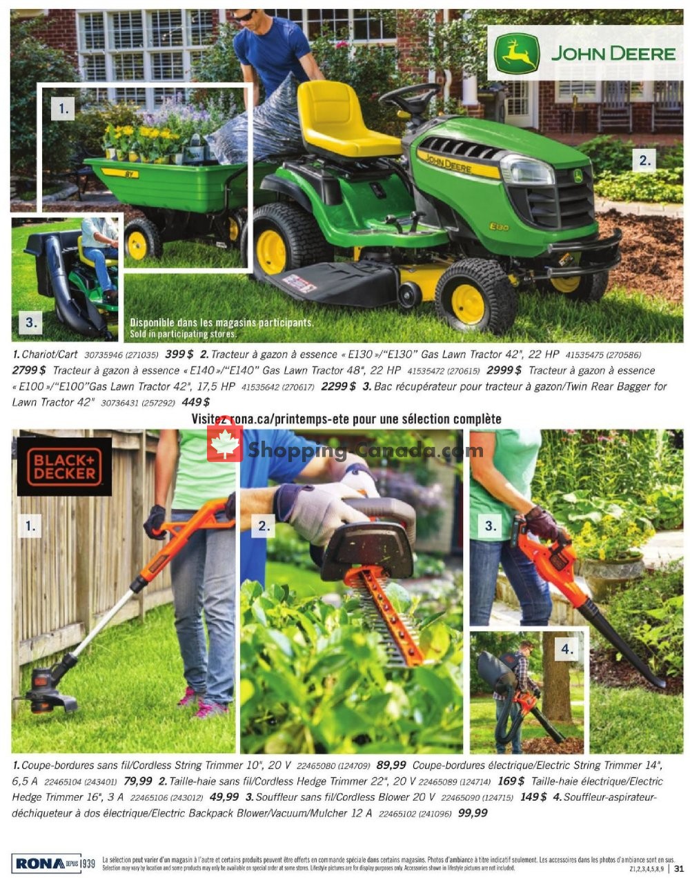 Rona flyer from Thursday February 28, 2019 to Wednesday May 29, 2019 - page 31