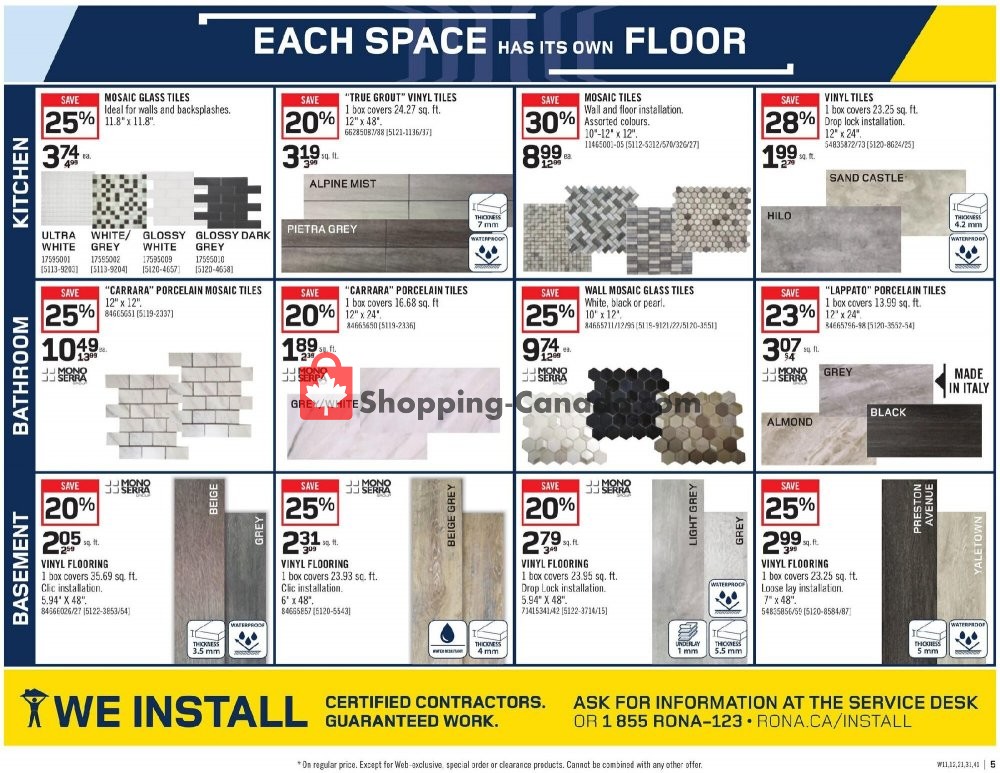 Rona flyer from Thursday July 9, 2020 to Wednesday July 15, 2020 - page 10
