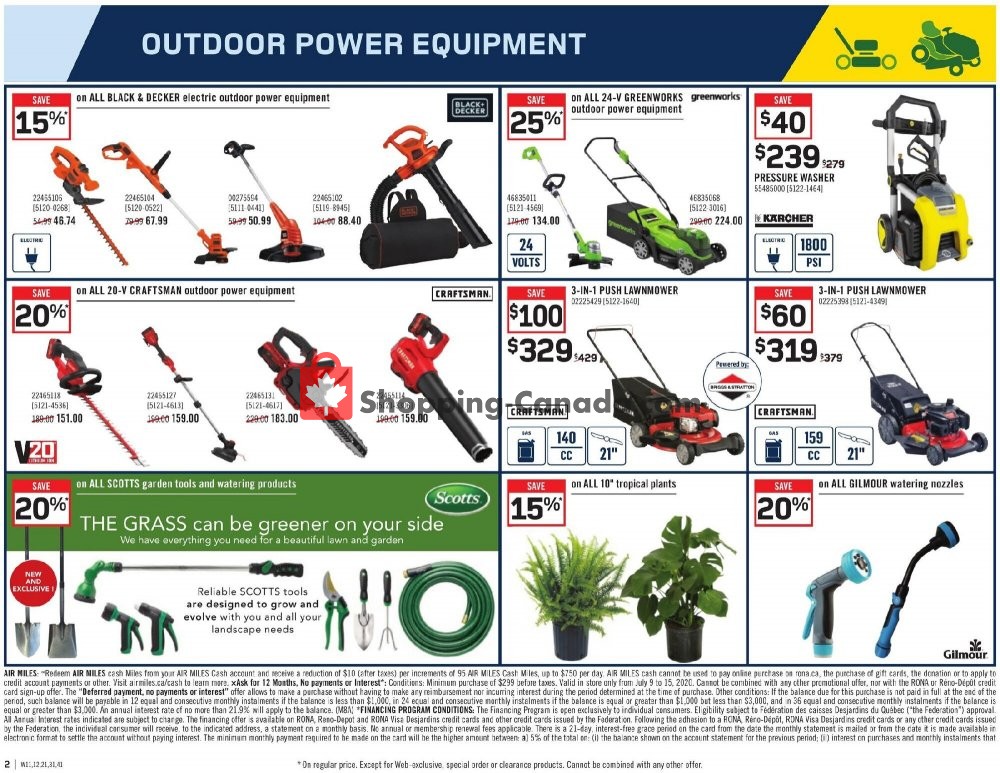 Rona flyer from Thursday July 9, 2020 to Wednesday July 15, 2020 - page 3