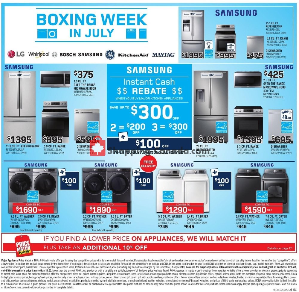 Rona flyer from Thursday July 9, 2020 to Wednesday July 15, 2020 - page 6