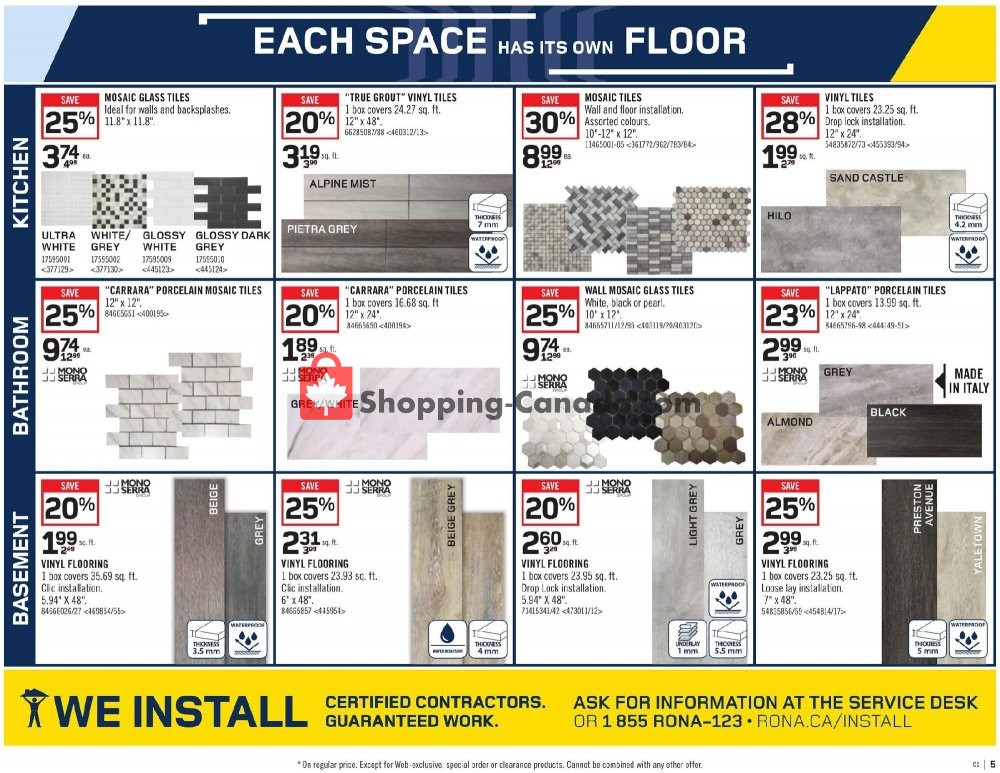 Rona flyer from Thursday July 9, 2020 to Wednesday July 15, 2020 - page 10